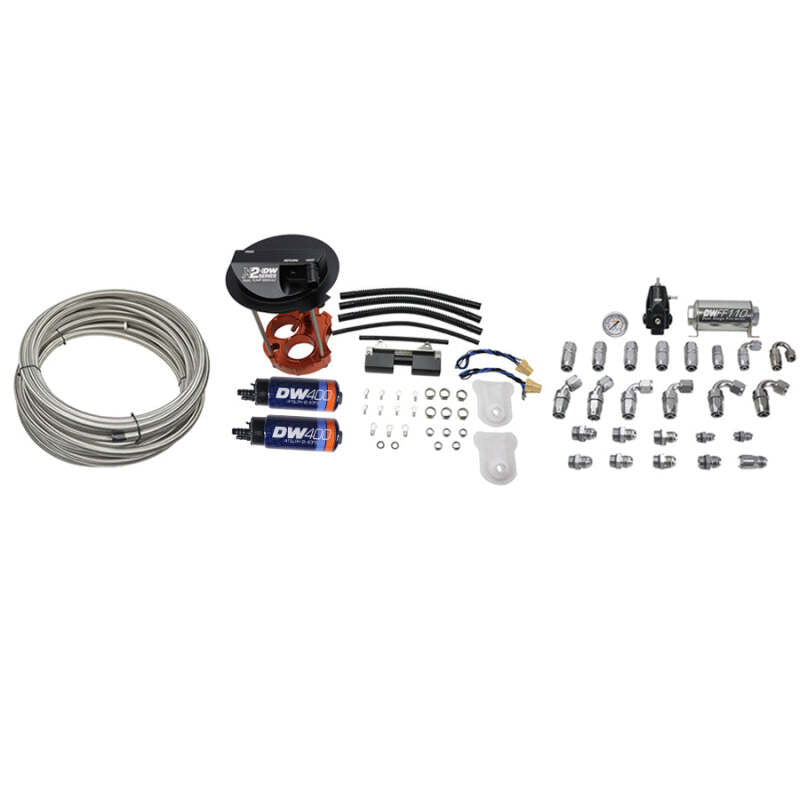 DeatschWerks 16-19 Cadillac CTS-V X2 Series Fuel Pump Module With Dual DW400 and PTFE Return Kit