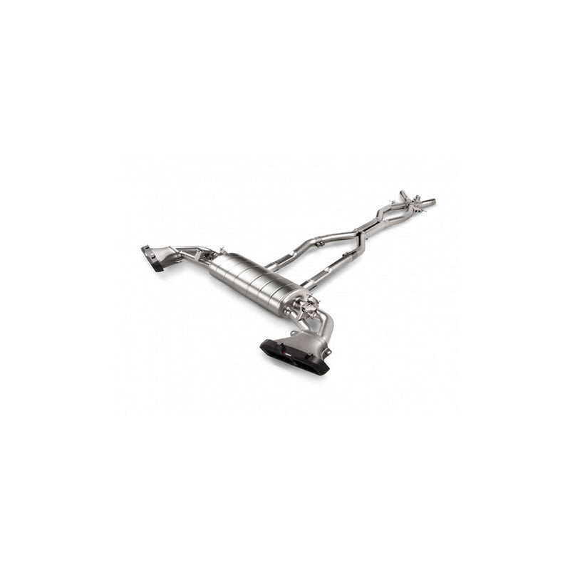 Akrapovic Replacement Titanium Tail Pipe - Single (for S-ME/TI/4)