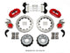 Wilwood Narrow Superlite 4R / MC4 Rear Kit 12.88 Drilled Red Currie Pro-Tour Unit Bearing Floater