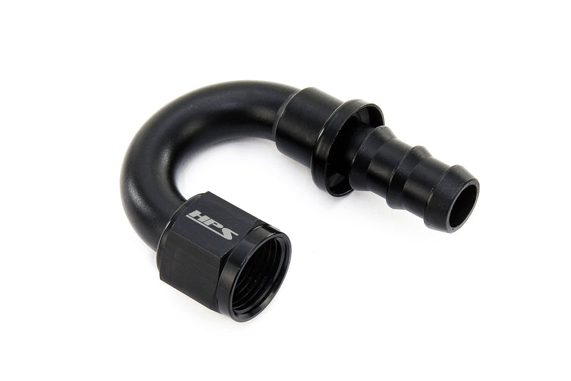 HPS -8 180 Push-On Hose End Aluminum (150-1808)