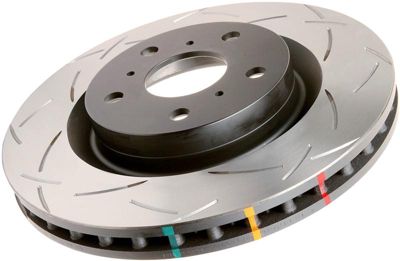DBA 04-05 Mazda 3 2.0L Rear Drilled & Slotted Street Series Rotor