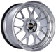 BBS LM-R 19x9.5 5x120 ET25 Diamond Silver Center Diamond Cut Lip Wheel -82mm PFS/Clip Required