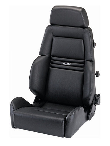 Recaro Specialist S Seat - Black Nardo/Black Artista w/LH Cloth Armrest