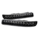 xTune GMC Sierra 99-06 Full LED Bumper Lights Black CBL-JH-GS99-LED-BK