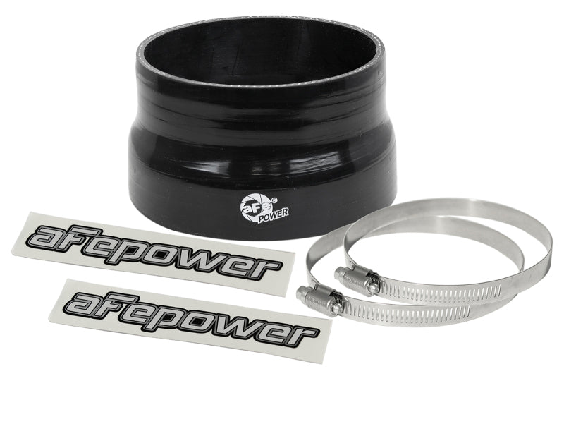 aFe Magnum FORCE Intake Coupling Kit (4-1/4 IN ID to 3-3/4 IN ID x 2-1/4 IN L) Straight Black