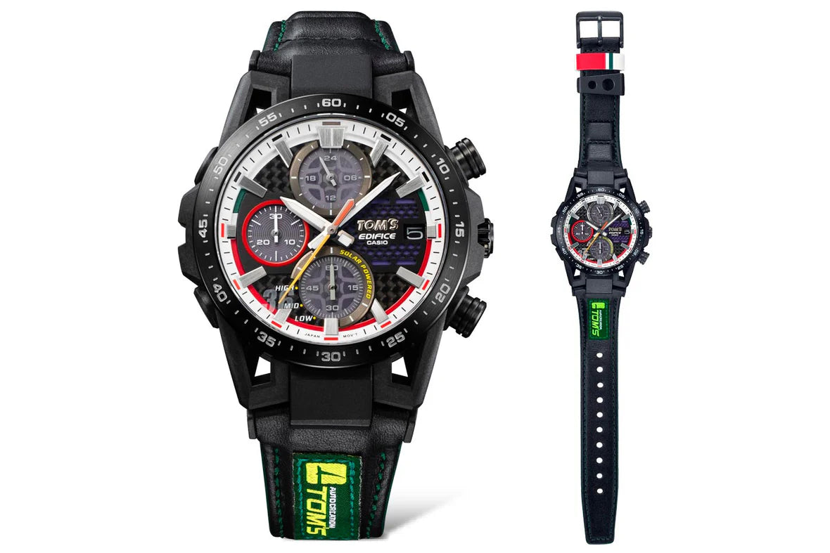 TOM'S Racing - 50th Anniversary TOM'S x EDIFICE KP47 Collaboration Watch ** IN STOCK **