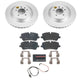 Power Stop 2017 Land Rover Discovery Rear Euro-Stop Brake Kit