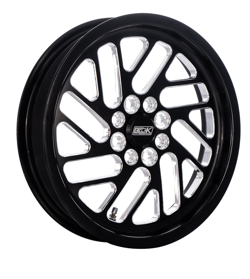 Belak 15x3.5 / 2.25in BS / 4x100 BP / Series Twisted Wheel - Monoblock