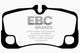 EBC 07-09 Porsche 911 (997) Greenstuff Rear Brake Pads
