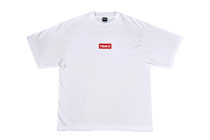 TOM'S Racing - Box Logo T-Shirt (Red and Black Option)