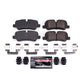 Power Stop 05-09 Land Rover LR3 Rear Z23 Evolution Sport Brake Pads w/Hardware