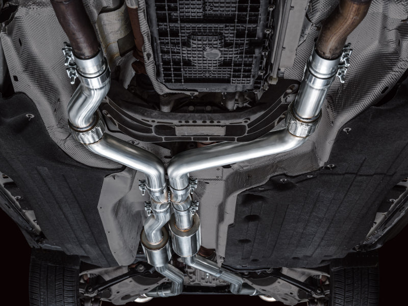 AWE Tuning 2020+ Ford Explorer ST Touring Edition Exhaust w/ Diamond Black Tips