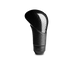 Momo Shadow Shift Knob - Black Airleather, Carbon Effect Insert