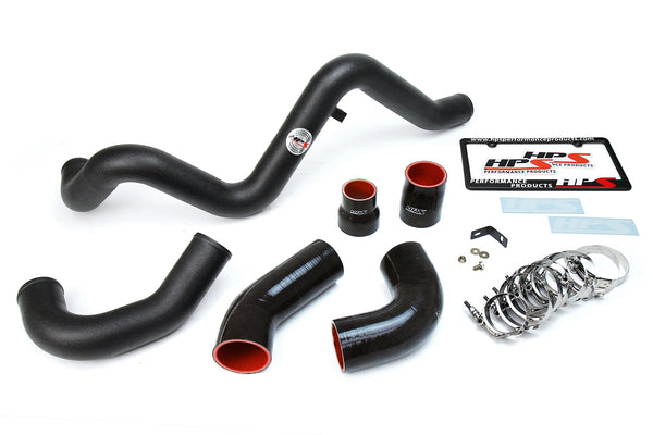 HPS Intercooler Pipe - 2016-2018 Ford Focus RS 2.3L Turbo - Black (17-104WB)