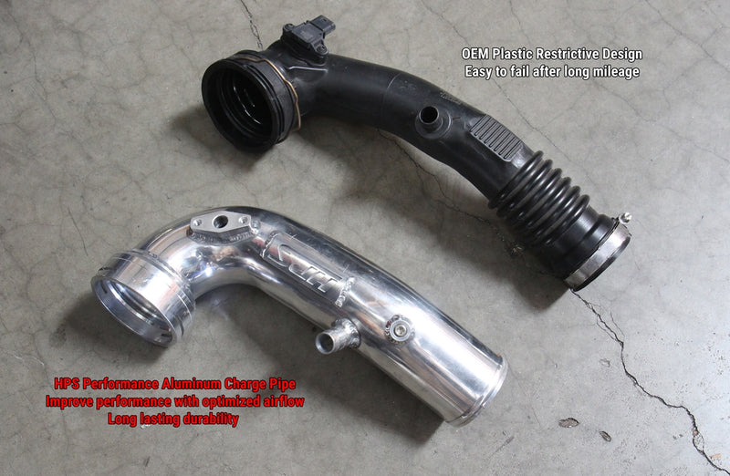 HPS Intercooler Pipe - Red (17-127R)