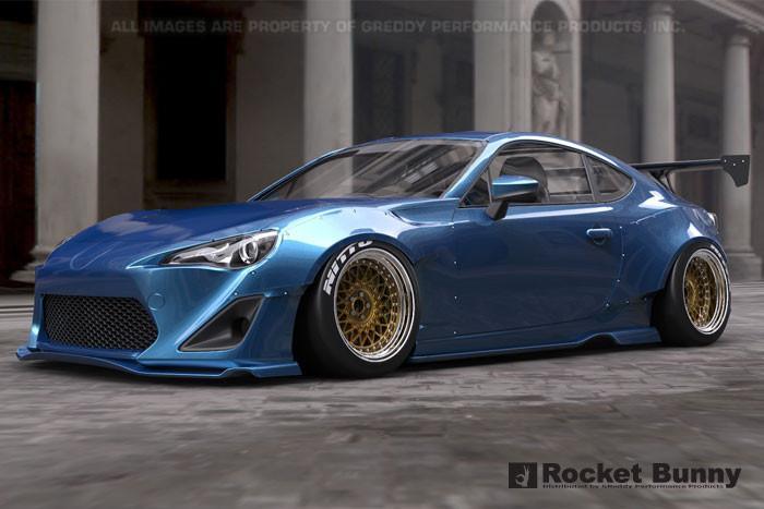 GReddy 13+ Scion FR-S Full Greddy X Rocket Bunny 86 Wide Body Aero Kit without GT Wing