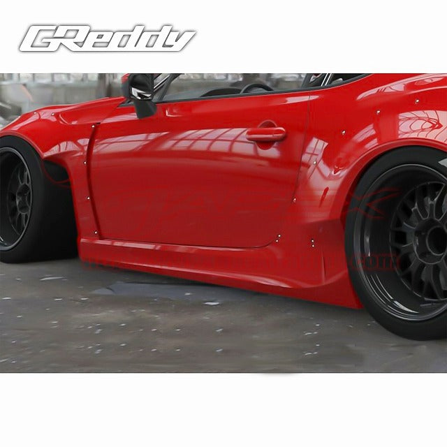 GReddy 13+ Scion FR-S Version 2 Greddy X Rocket Bunny 86 Aero Side Skirts Only