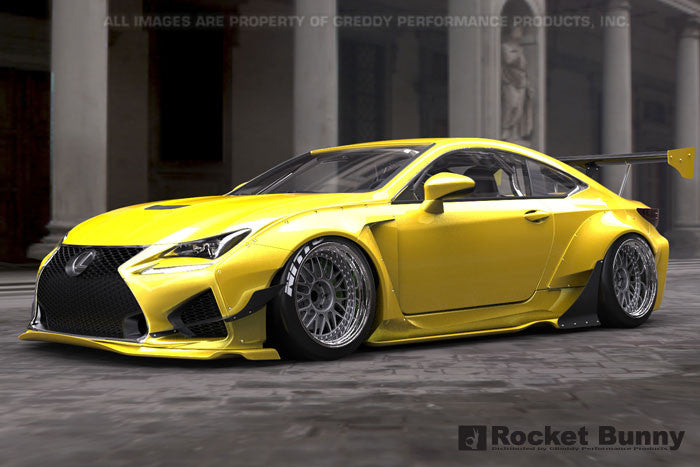 GReddy Pandem 2015 Lexus RCF (V8) Rocket Bunny Rear Fenders