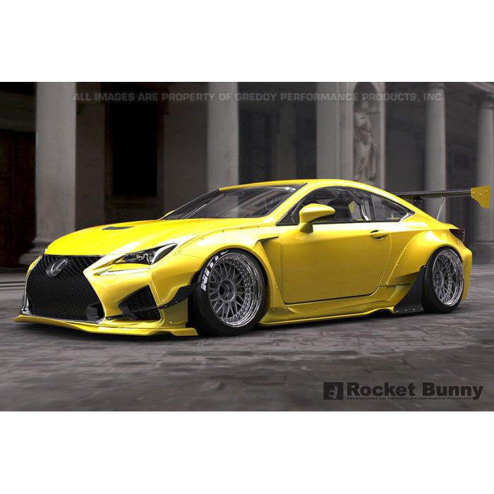 GReddy 15+ Lexus RC-F Rocket Bunny Aero Kit - Full Kit w/o GT Wing
