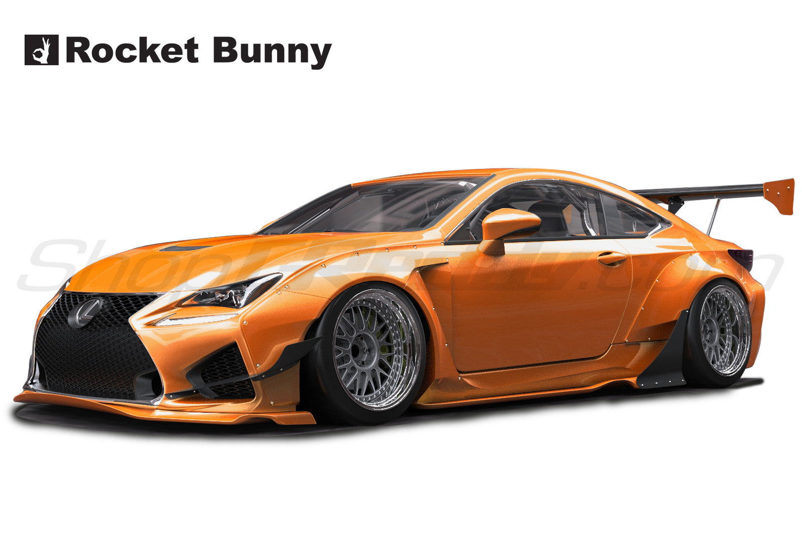 GReddy 2015 Lexus RC Rocket Bunny Full Wide-Body Aero Kit