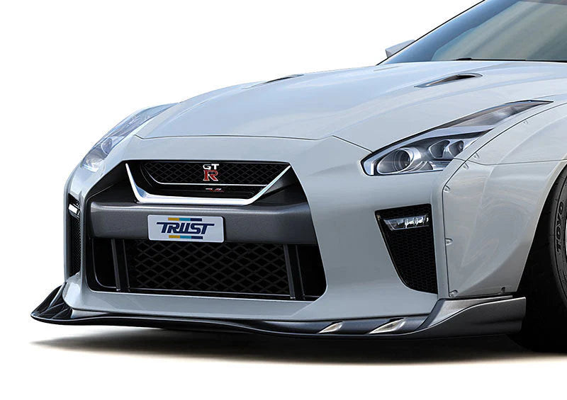 GReddy GRacer Front Lip Spoiler - 2017+ Nissan GTR R35