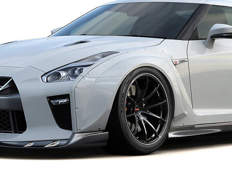 GReddy 2017+ Nissan GTR R35 GRacer Front Over-Fender Set