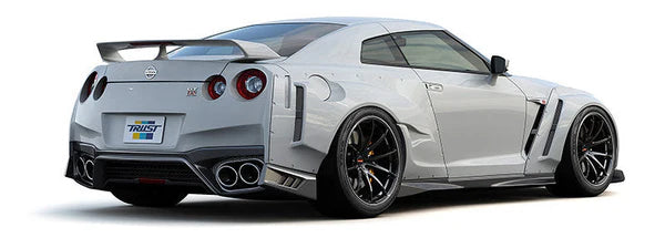 GReddy 2017+ Nissan GTR R35 GRacer Rear Over-Fender Set