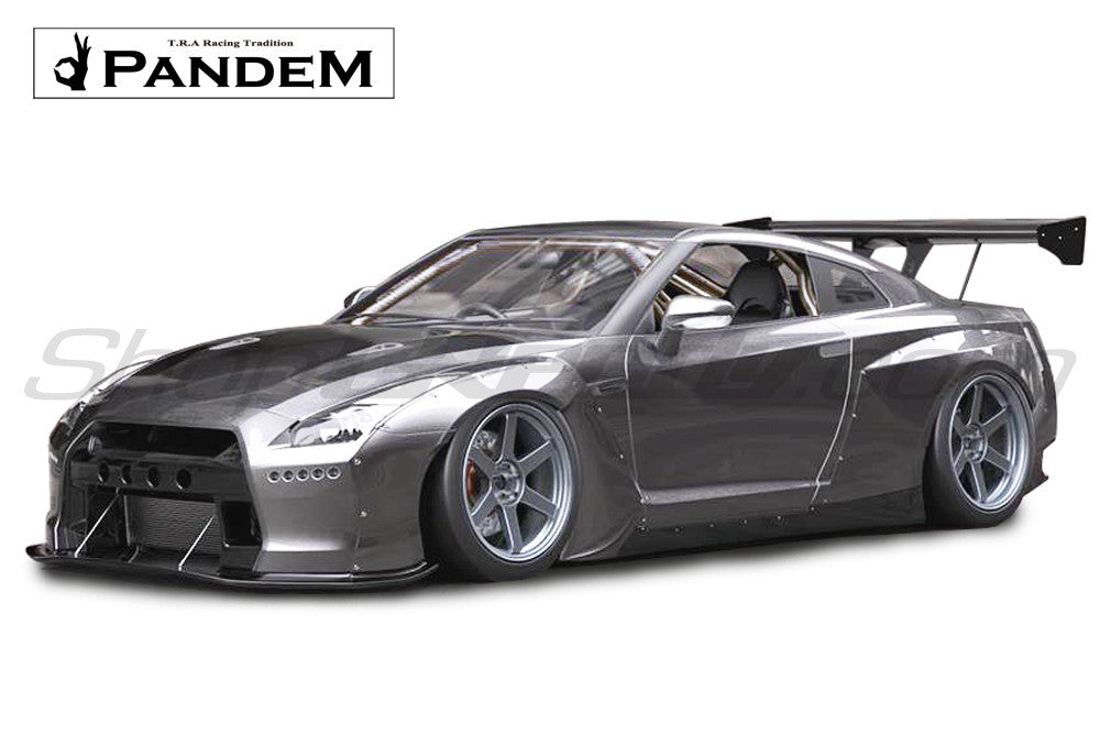 GReddy 09+ Nissan GT-R R35 Pandem Aero Front Fenders Only