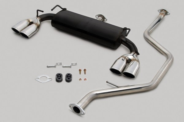 TOM'S Racing- Stainless Exhaust System for 2011-2013 Lexus CT200h (Quad Tips)