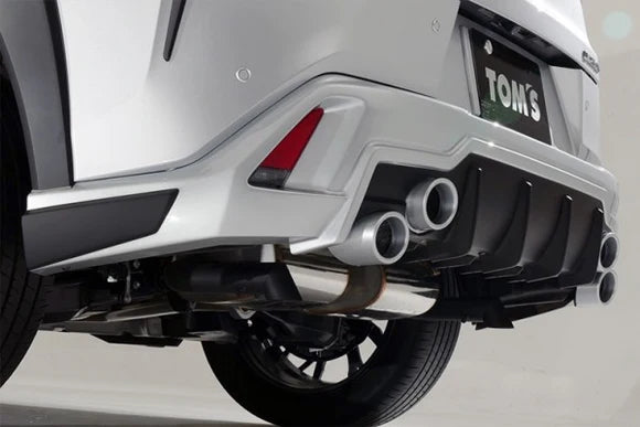 TOM'S Racing- Stainless Exhaust System for 2019+ Lexus UX200/ UX250h [2WD Only] (Downtail Tip)