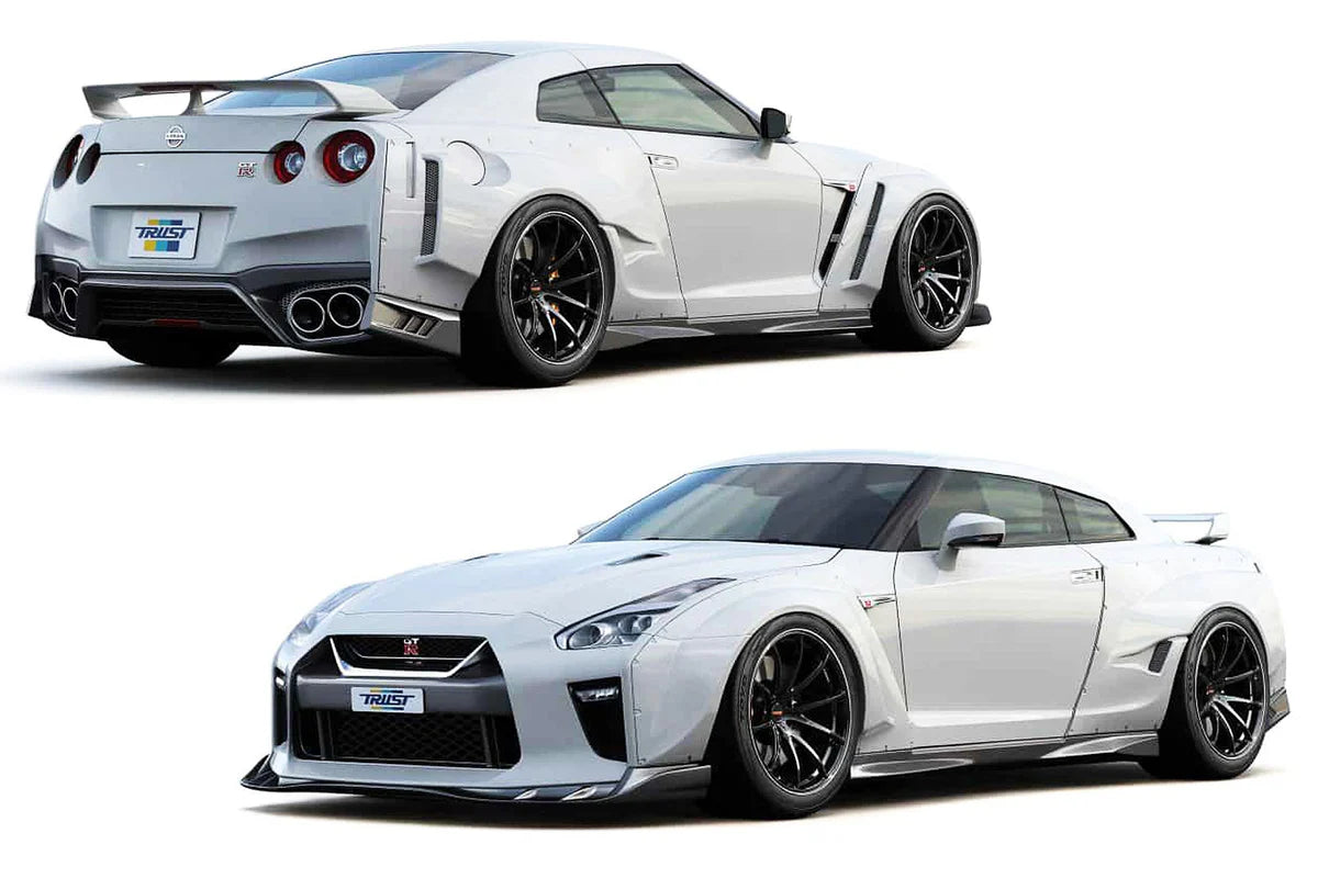 GReddy 2017+ Nissan GTR R35 GRacer Full Wide-Body Aero Kit