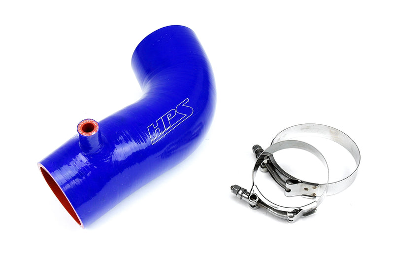 HPS Silicone Air Intake Hose - Blue (17838-BLUE)