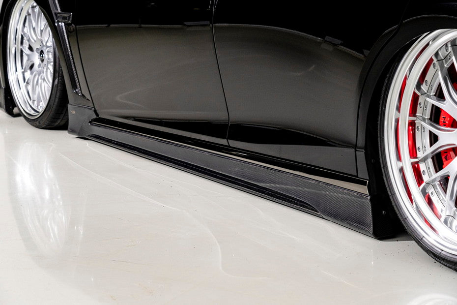 Aimgain Pure VIP EXE Side Spoiler for Lexus LS500/LS500h F Sport 2021+