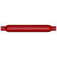 MagnaFlow Muffler Red Pack Series Glasspack 3.5in Rd 22in Body Length 2.25in/2.25in Inlet/Outlet