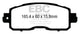 EBC 13+ Nissan Altima 2.5 (L33) Sedan Ultimax2 Front Brake Pads