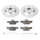 Power Stop 20-22 Mazda CX-30 Rear Z17 Coated Brake Kit