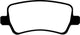 EBC 11-15 Land Rover Range Rover Evoque 2.0 Turbo Greenstuff Rear Brake Pads