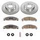 Power Stop 03-05 Cadillac CTS Front Z26 Street Warrior Brake Kit