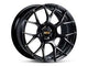 BBS RE-V7 18x9 5x114.3 ET45 Diamond Black Wheel -82mm PFS/Clip Required