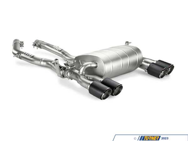 Akrapovic 14-17 BMW M3 (F80) Slip-On Line (Titanium) w/ Carbon Tips
