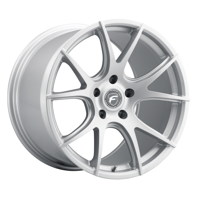 Forgestar CF5V 18x11 / 5x120.65 BP / ET53 / 8.09in BS Gloss Silver Wheel
