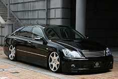 Aimgain Generations Front Bumper (mesh included) for Toyota Crown Athlete GRS180 (Late)