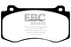 EBC 05-10 Chrysler 300C 6.1 SRT8 Ultimax2 Front Brake Pads
