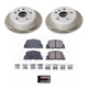 Power Stop 00-01 Toyota Camry Rear Semi-Coated Rotor Kit