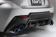 TOM'S Racing- Rear Bumper Diffuser for 2015-2019 Lexus RCF (FRP- Unpainted)
