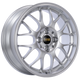 BBS RG-R 18x9.5 5x120 ET33 Diamond Silver Wheel - 82mm PFS Required