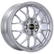 BBS RF - 17x7 / 4x100 / ET 38 (70mm PFS Required) - Silver