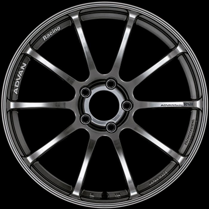 Advan RSII 17x7.5 / +48 Offset / 5x114.3 / 73mm Bore / Hyper Black