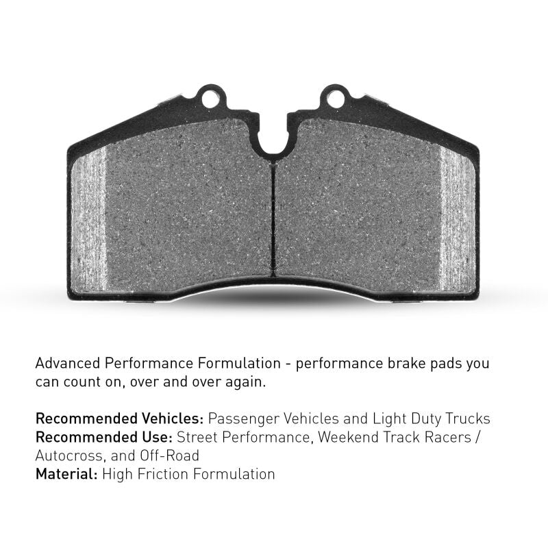 R1 91-95 Porsche 968 Rear/Front Performance Sport Pads