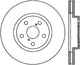 StopTech Sport Slotted 91-95 Toyota MR2 Cryo Front Right Rotor